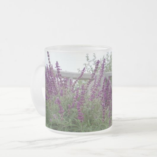 Tasse Givré Rangée pourpre (Devant gauche)