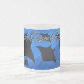 Tasse Givré Rayon de Manta - sauvez nos océans (Centre)