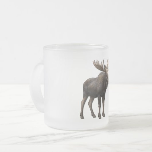 TASSE GIVRÉ REALISTIC MOOSE DESIGN. SAMER BRASIL (Devant gauche)
