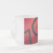 Tasse Givré Red 70 Dix Anniversaire (Devant gauche)