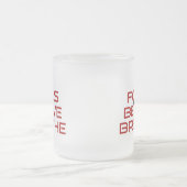 Tasse Givré Red Focus Croire Respire (Centre)