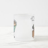 Tasse Givré Redressez la première fois l'humour (Centre)