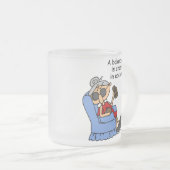 Tasse Givré Régime équilibré de chocolat (Devant droit)