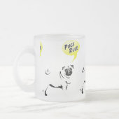 Tasse Givré Règles de Pug (Gauche)