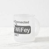 Tasse Givré Relié à WiFey (Devant droit)