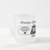 Tasse Givré Relié à WiFey (Devant gauche)