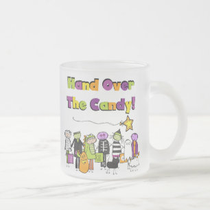 Tasse Givré Remettez-vous les bonbons, les t-shirts et les cad