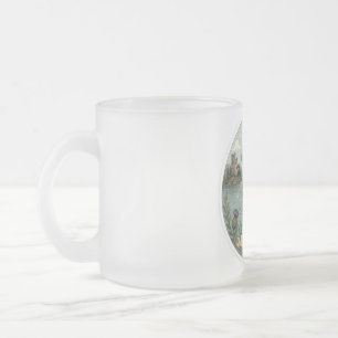 Tasse Givré Restez Curieux Cozy Cryptide Nessie Monstre du Loc