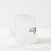 Tasse Givré Restez forts (Devant gauche)