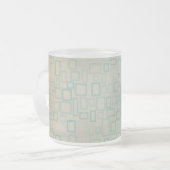Tasse Givré Rétro Aqua (Devant gauche)