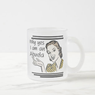 Tasse Givré Rétro T-shirts et cadeaux d'Abuela