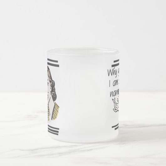 Tasse Givré Rétro T-shirts et cadeaux de bonne d'enfants (Centre)