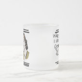 Tasse Givré Rétros T-shirts et cadeaux de gramme (Centre)