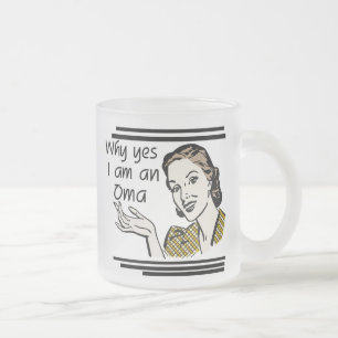Tasse Givré Rétros T-shirts et cadeaux d'Oma