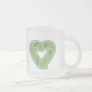 Tasse Givré Réutilisez le coeur