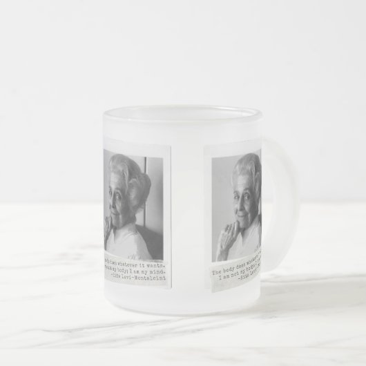 Tasse Givré Rita Levi-Montalcini cite les femmes dans la scien (Devant droit)