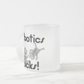 Tasse Givré Roches de robotique (Devant gauche)