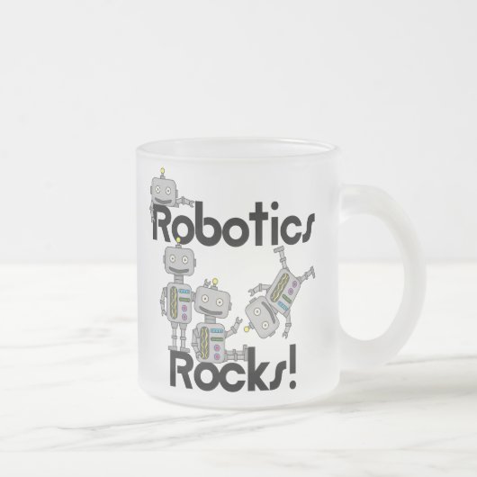 Tasse Givré Roches de robotique (Droit)