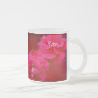 Tasse Givré Romance et Roses rouges