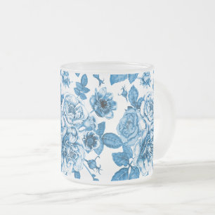 Tasse Givré Rose bleu
