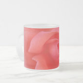 Tasse Givré rose corail rose (Devant gauche)