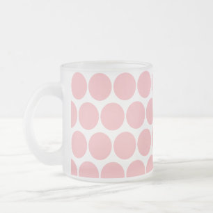 Tasse Givré Rose Cristal de Couleur Printemps Été