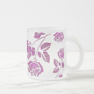 Tasse Givré Rose rose précieux