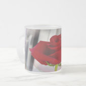 Tasse Givré Rose rouge 2 (Devant gauche)