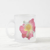 Tasse Givré Rose rouge et blanc (Gauche)