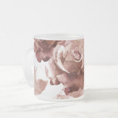Tasse Givré Roses d'aquarelle 3 (Devant gauche)