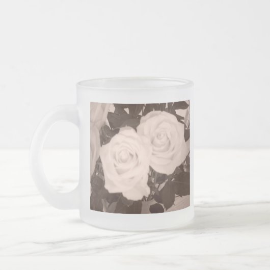Tasse Givré Roses mariages (Gauche)