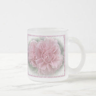 Tasse Givré Roses roses roses vieilles Escalades