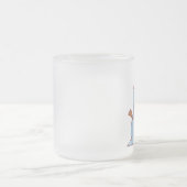 Tasse Givré Rouge Vert Bleu Blanc Noël Snowman (Centre)