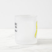 Tasse Givré Ruban de conscience de prévention de suicide (Centre)