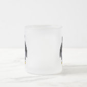 Tasse Givré Ruban orange de pingouin de cadeau de conscience (Centre)