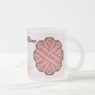 Tasse Givré Ruban rose Fleur Tmpl par Kenneth Yoncich