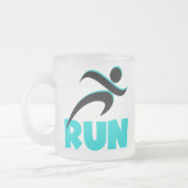 Tasse Givré RUN Aqua (Gauche)