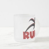 Tasse Givré RUN rouge (Devant droit)