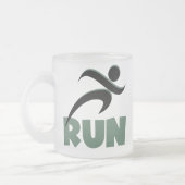 Tasse Givré RUN vert (Gauche)