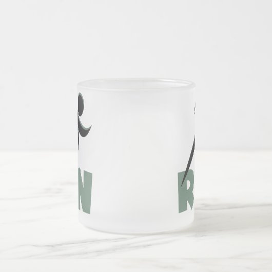 Tasse Givré RUN vert (Centre)