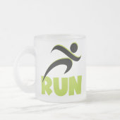 Tasse Givré RUN vert ressort (Gauche)