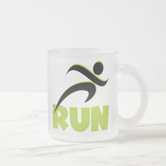 Tasse Givré RUN vert ressort (Droit)