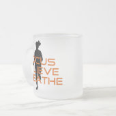 Tasse Givré Running Orange Focus (Devant gauche)