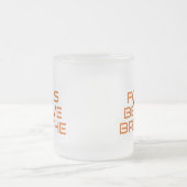 Tasse Givré Running Orange Focus (Centre)