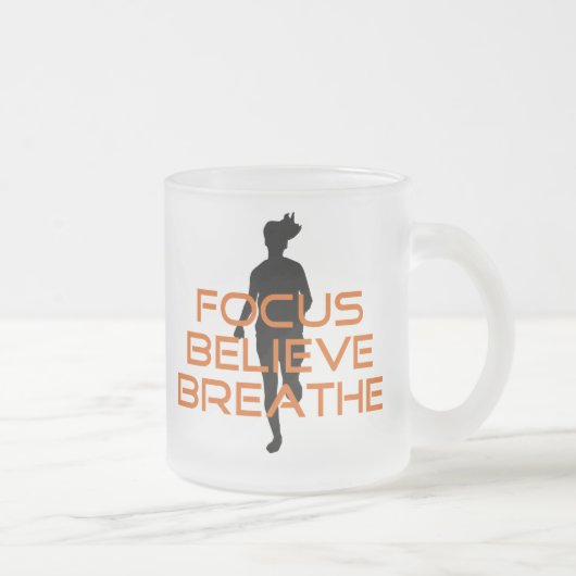 Tasse Givré Running Orange Focus (Droit)