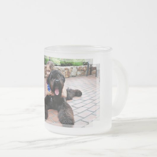 Tasse Givré Russe noir Terrier - Vader (Devant droit)