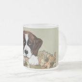 Tasse Givré Saint-Bernard (Devant droit)