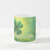 Tasse Givré Salutations pour la Saint-Patrick (Devant droit)