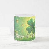 Tasse Givré Salutations pour la Saint-Patrick (Devant gauche)