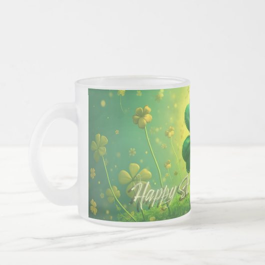 Tasse Givré Salutations pour la Saint-Patrick (Gauche)